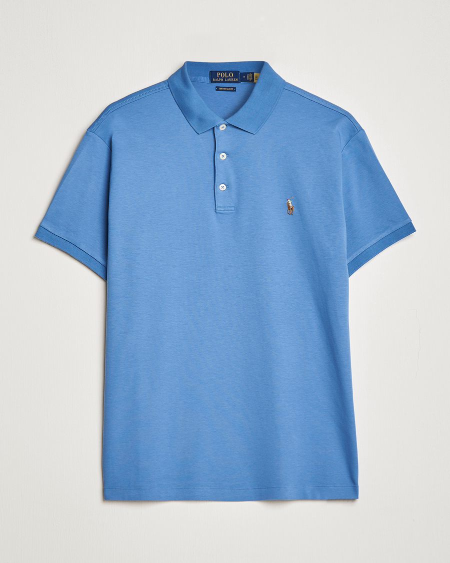 Heren | Polo's | Polo Ralph Lauren | Luxury Pima Cotton Polo French Blue