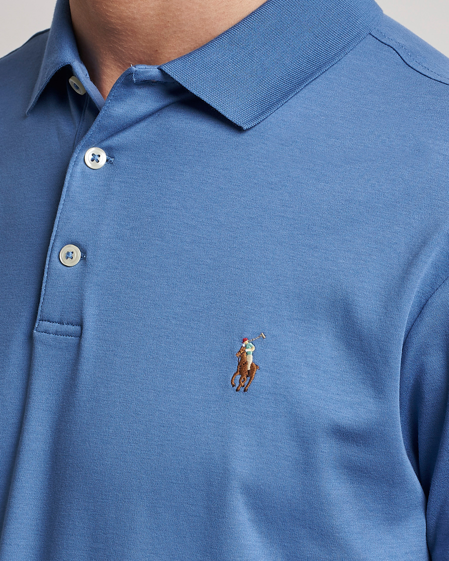 Heren | Polo's | Polo Ralph Lauren | Luxury Pima Cotton Polo French Blue