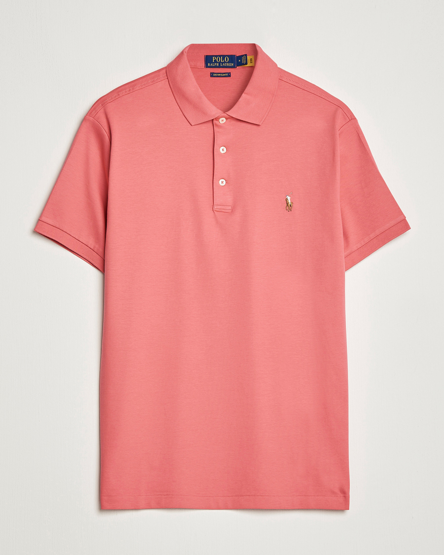 Heren | Polo's | Polo Ralph Lauren | Luxury Pima Cotton Polo Red Sky