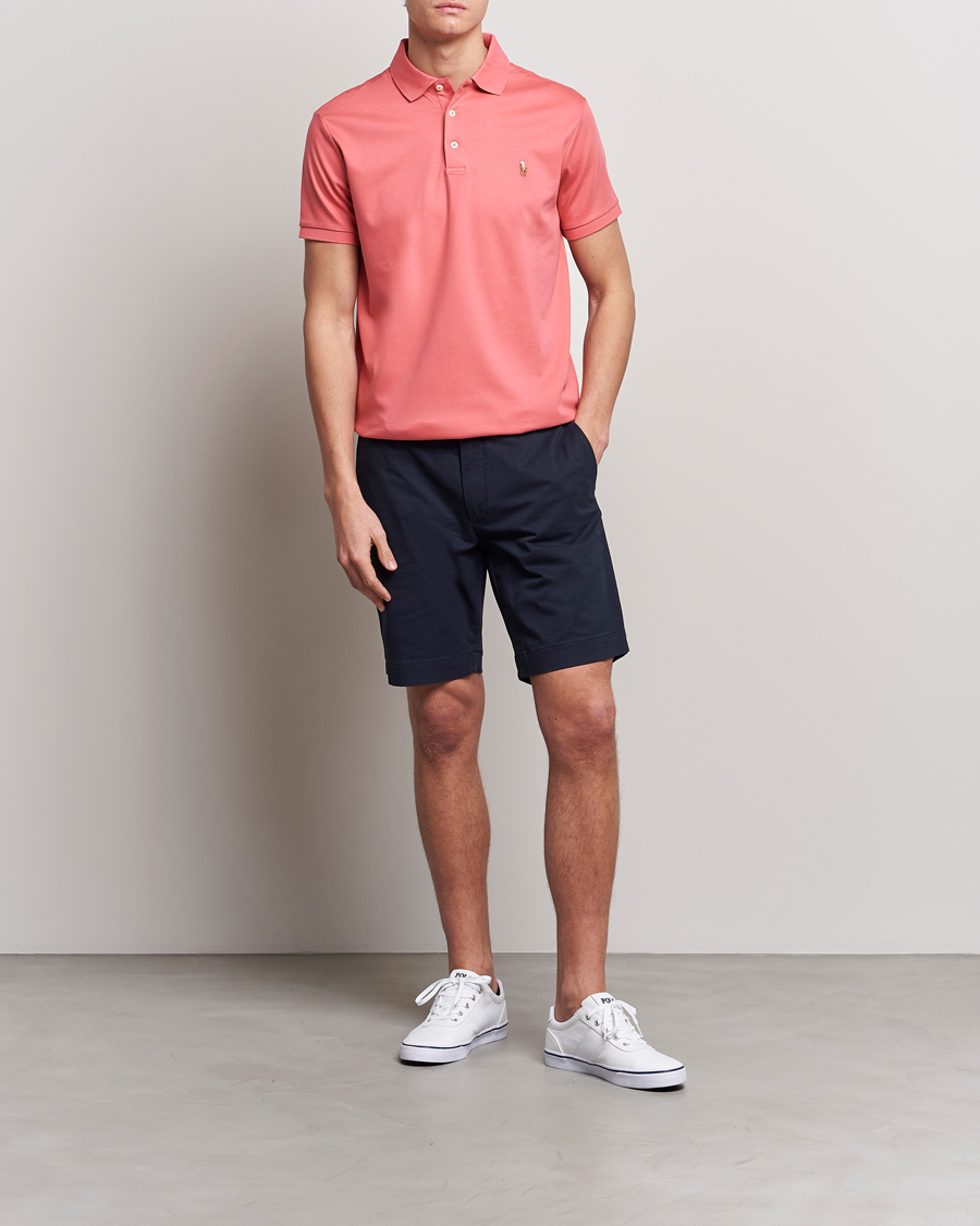 Heren | Polo's | Polo Ralph Lauren | Luxury Pima Cotton Polo Red Sky