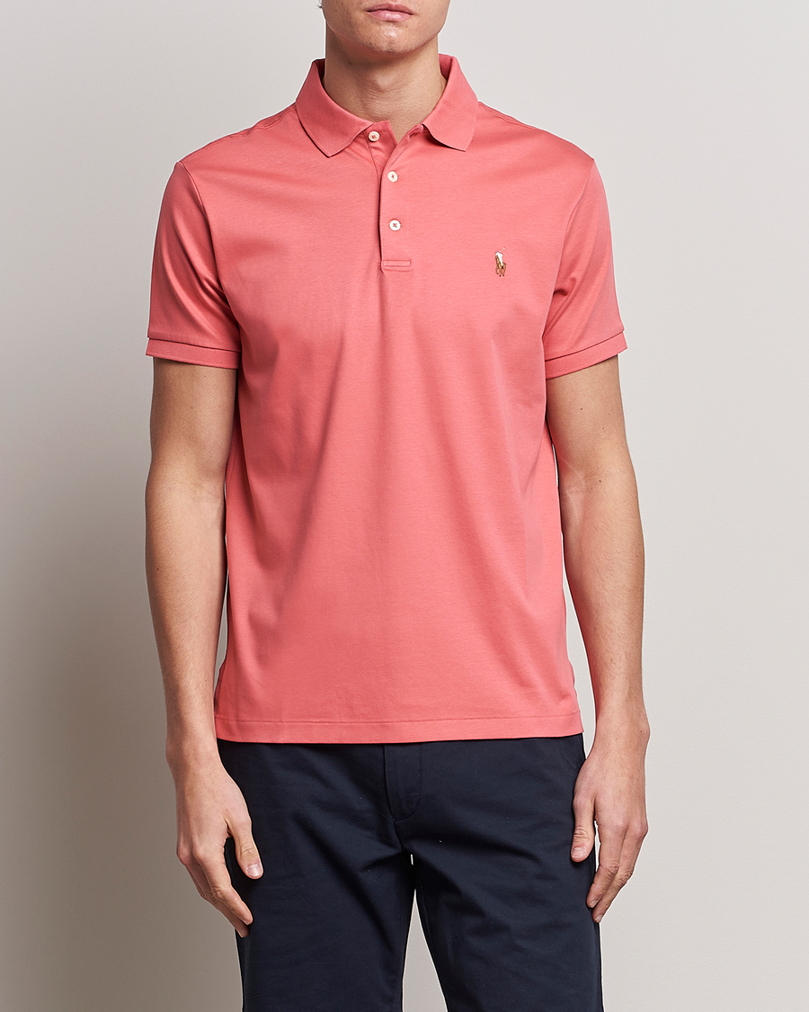 Heren | Polo's | Polo Ralph Lauren | Luxury Pima Cotton Polo Red Sky