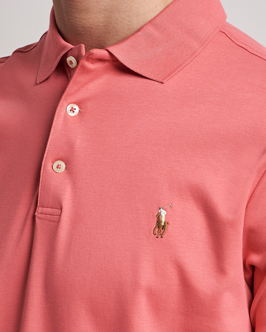 Heren | Polo's | Polo Ralph Lauren | Luxury Pima Cotton Polo Red Sky