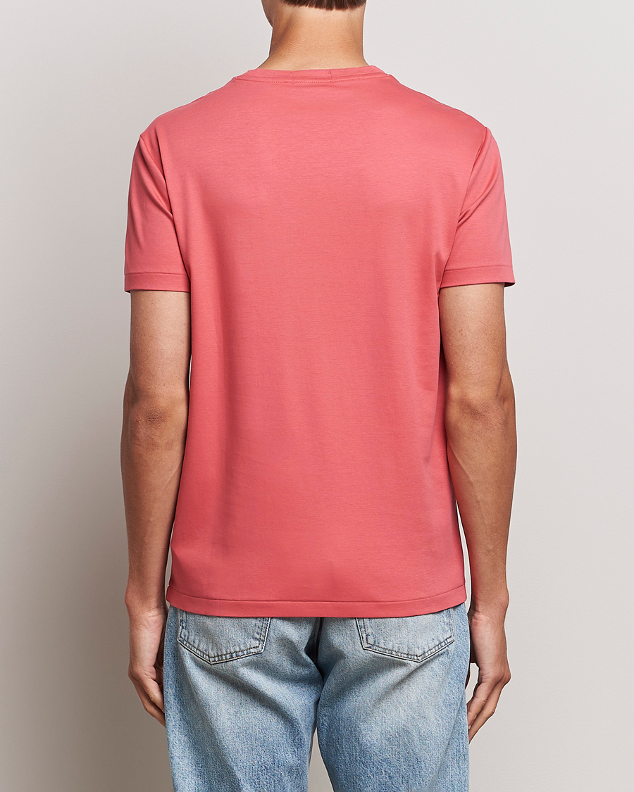 Heren | T-shirts | Polo Ralph Lauren | Luxury Pima Cotton Crew Neck T-Shirt Red Sky