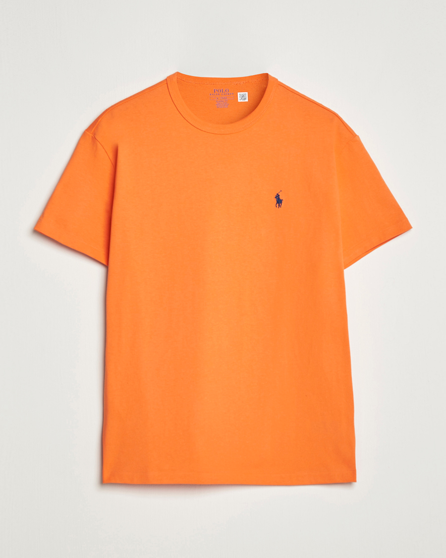 Heren | T-shirts | Polo Ralph Lauren | Heavyweight Crew Neck T-Shirt Orange