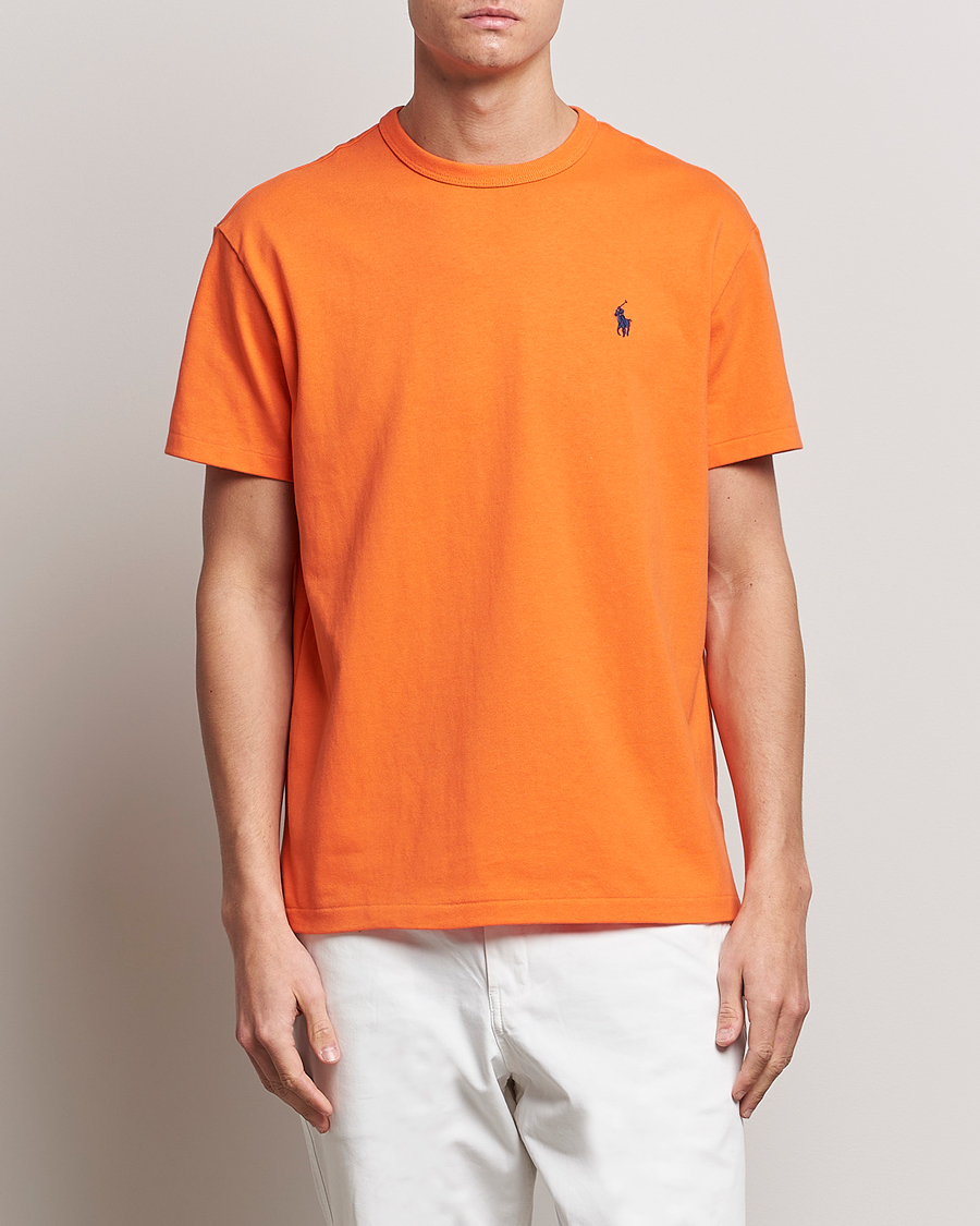 Heren | T-shirts | Polo Ralph Lauren | Heavyweight Crew Neck T-Shirt Orange