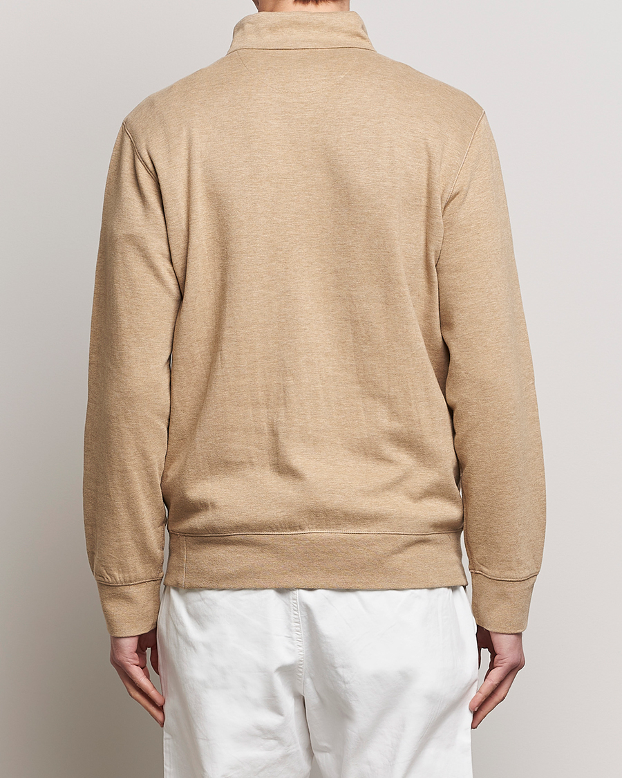 Heren | Truien | Polo Ralph Lauren | Tech Double Knit Half Zip Luxury Tan Heather