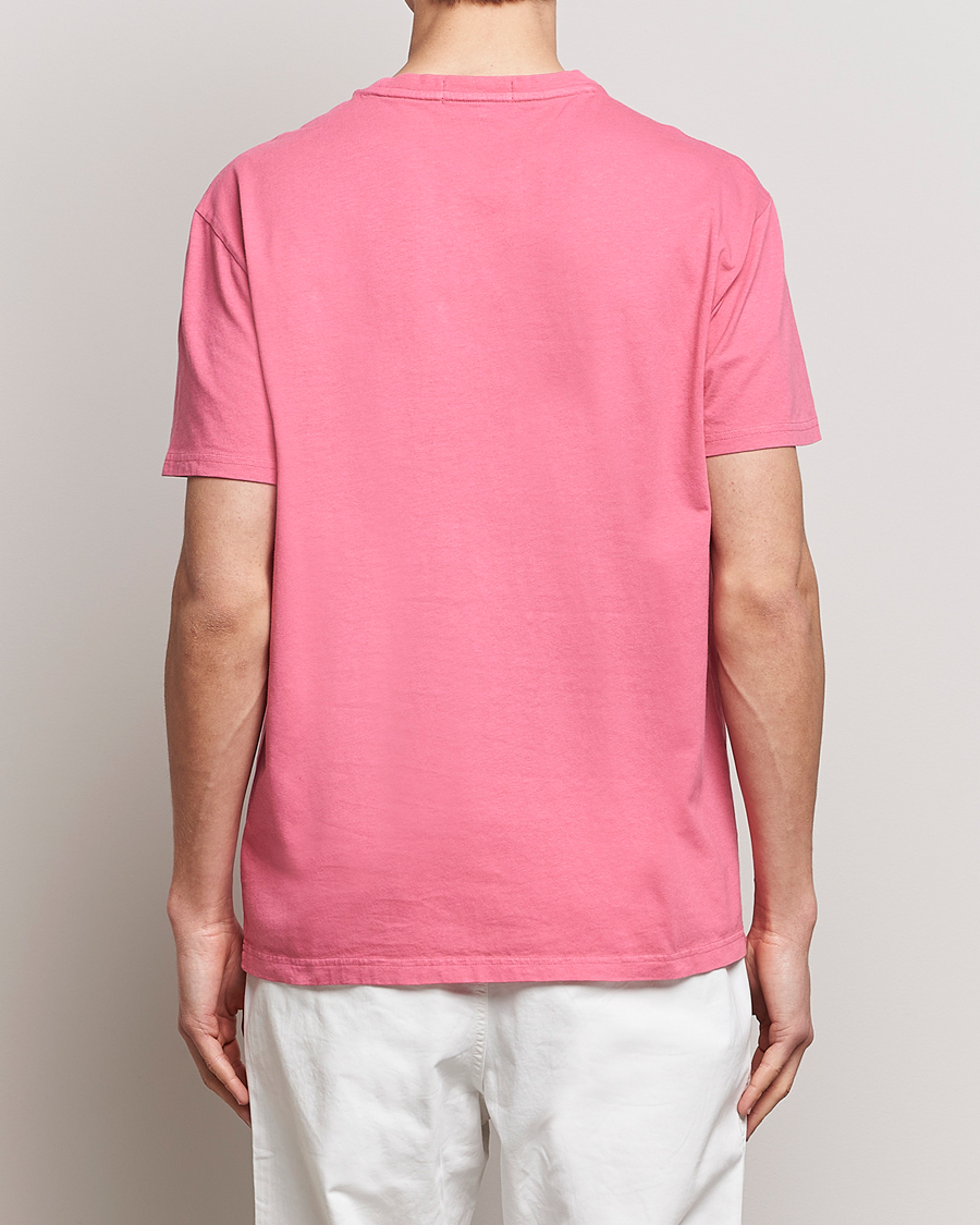 Heren | T-shirts | Polo Ralph Lauren | Cotton/Linen Crew Neck T-Shirt Red Sky