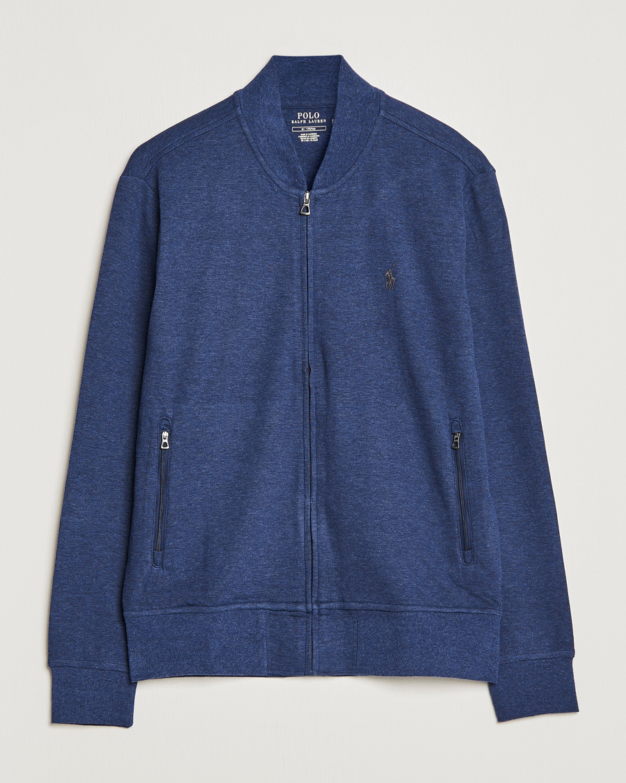 Heren | Truien | Polo Ralph Lauren | Double Knit Full-Zip Sweater Spring Navy Heather