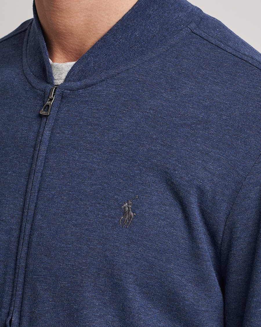 Heren | Truien | Polo Ralph Lauren | Double Knit Full-Zip Sweater Spring Navy Heather