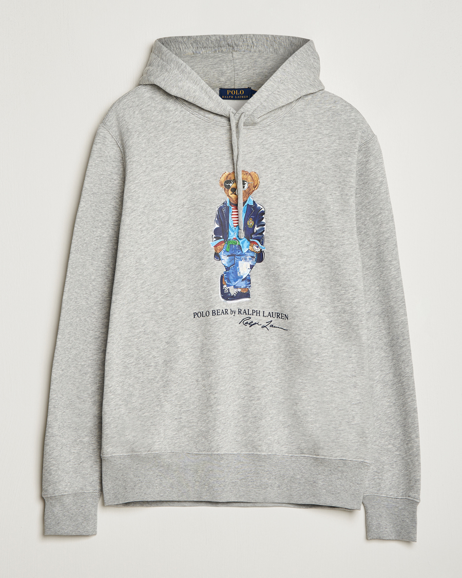 Heren | Truien | Polo Ralph Lauren | Printed Regatta Bear Hoodie Andover Heather