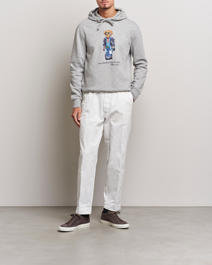 Heren | Truien | Polo Ralph Lauren | Printed Regatta Bear Hoodie Andover Heather