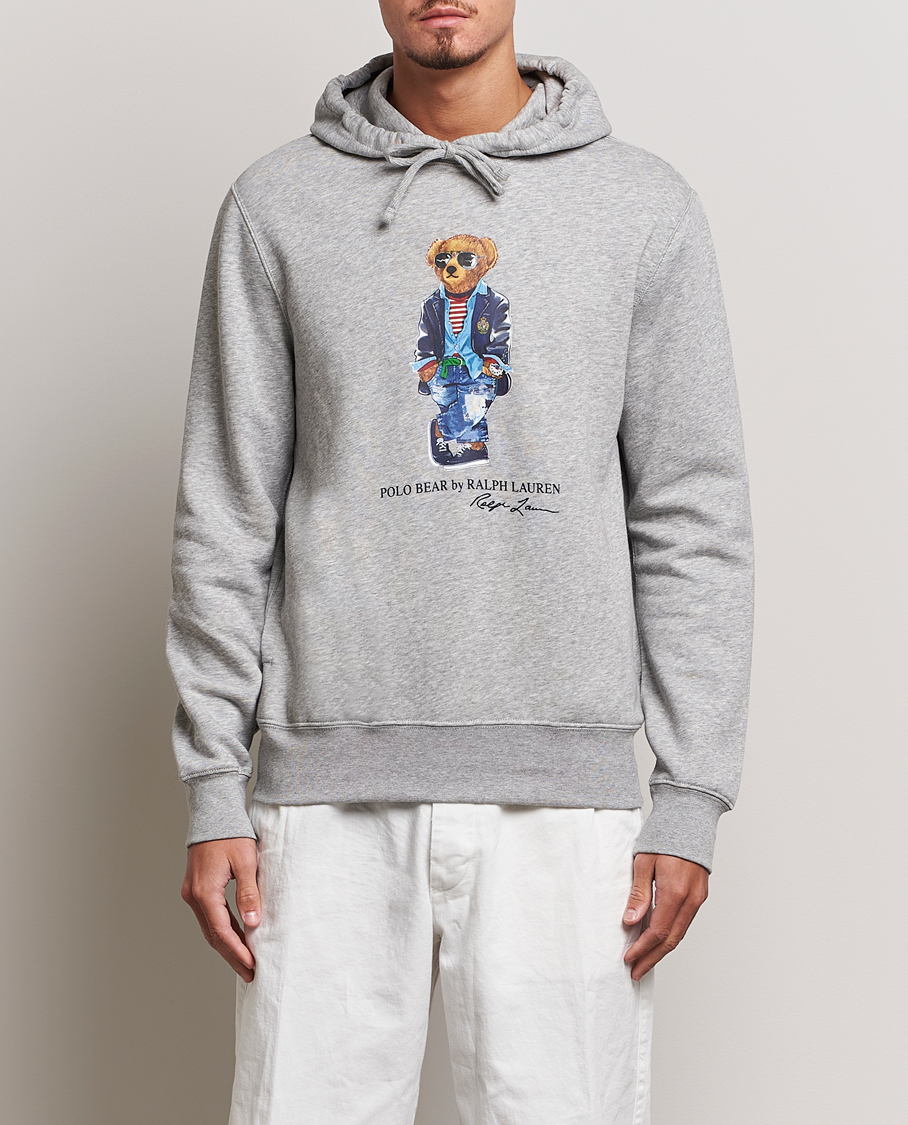 Heren | Truien | Polo Ralph Lauren | Printed Regatta Bear Hoodie Andover Heather