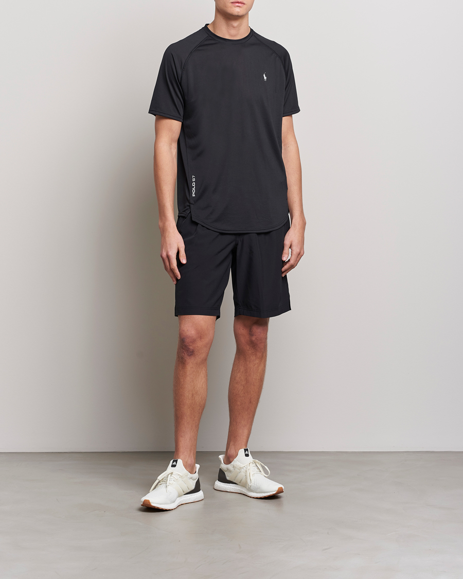 Heren | T-shirts | Polo Ralph Lauren | Performance Jersey Crew Neck T-Shirt Black