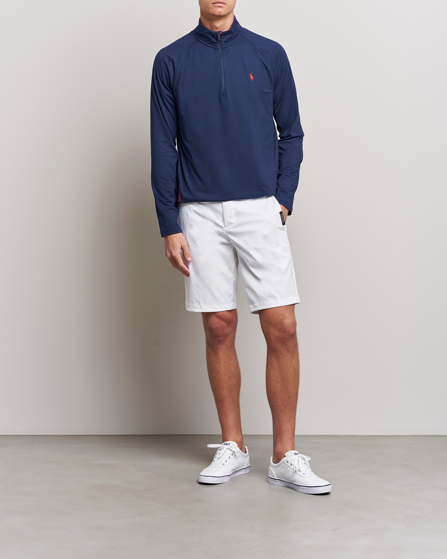 Heren | Truien | Polo Ralph Lauren | Performance Jersey Half-Zip Newport Navy