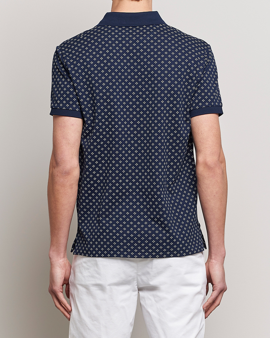 Heren | Polo's | Polo Ralph Lauren | Custom Slim Fit Diamond Dots Polo Newport Navy