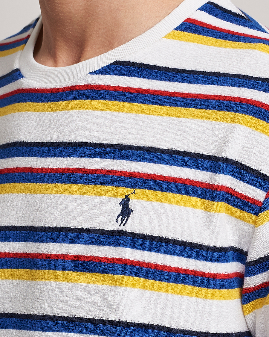Heren | T-shirts | Polo Ralph Lauren | Cotton Terry Striped T-Shirt Multi