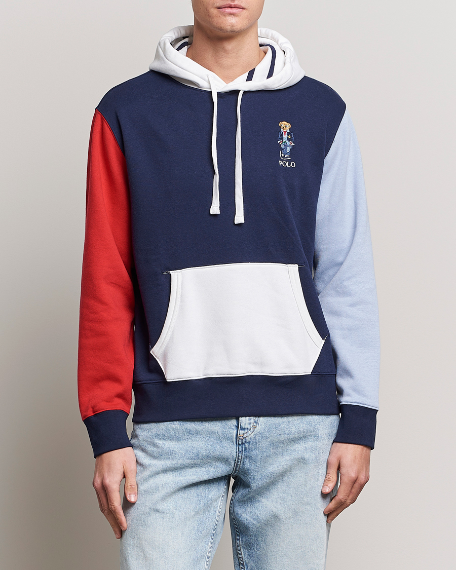 Heren | Truien | Polo Ralph Lauren | Printed Regatta Bear Colorblocked Hoodie Multi