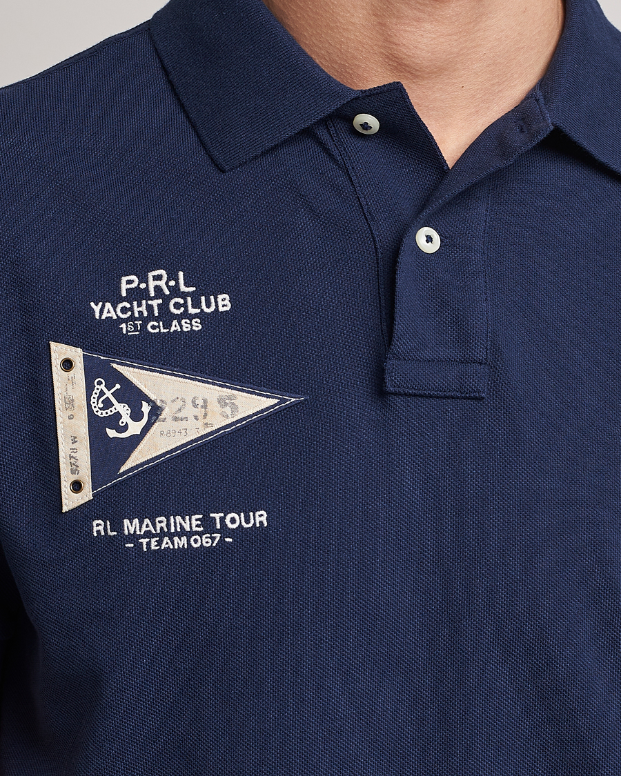 Heren | Polo's | Polo Ralph Lauren | Custom Slim Fit Regatta Polo Newport Navy
