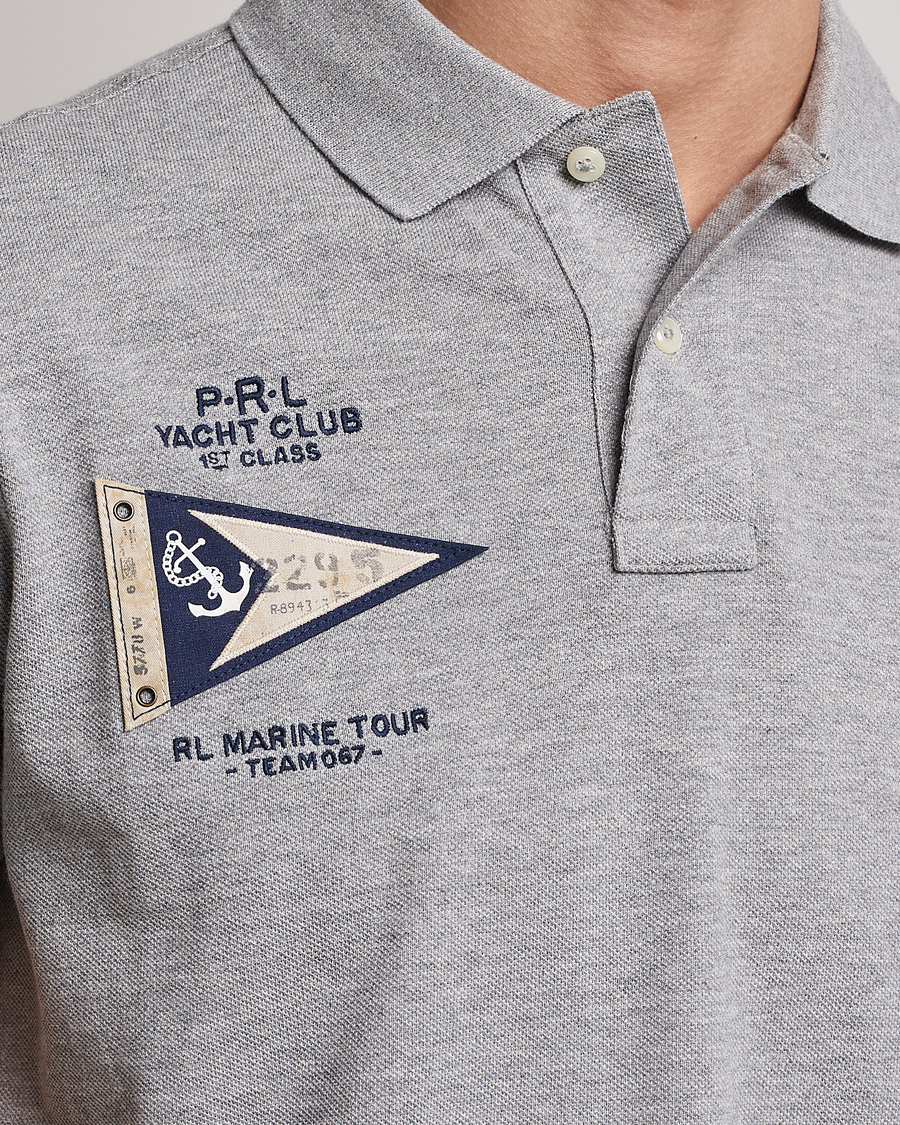 Heren | Polo's | Polo Ralph Lauren | Custom Slim Fit Regatta Polo Andover Heather