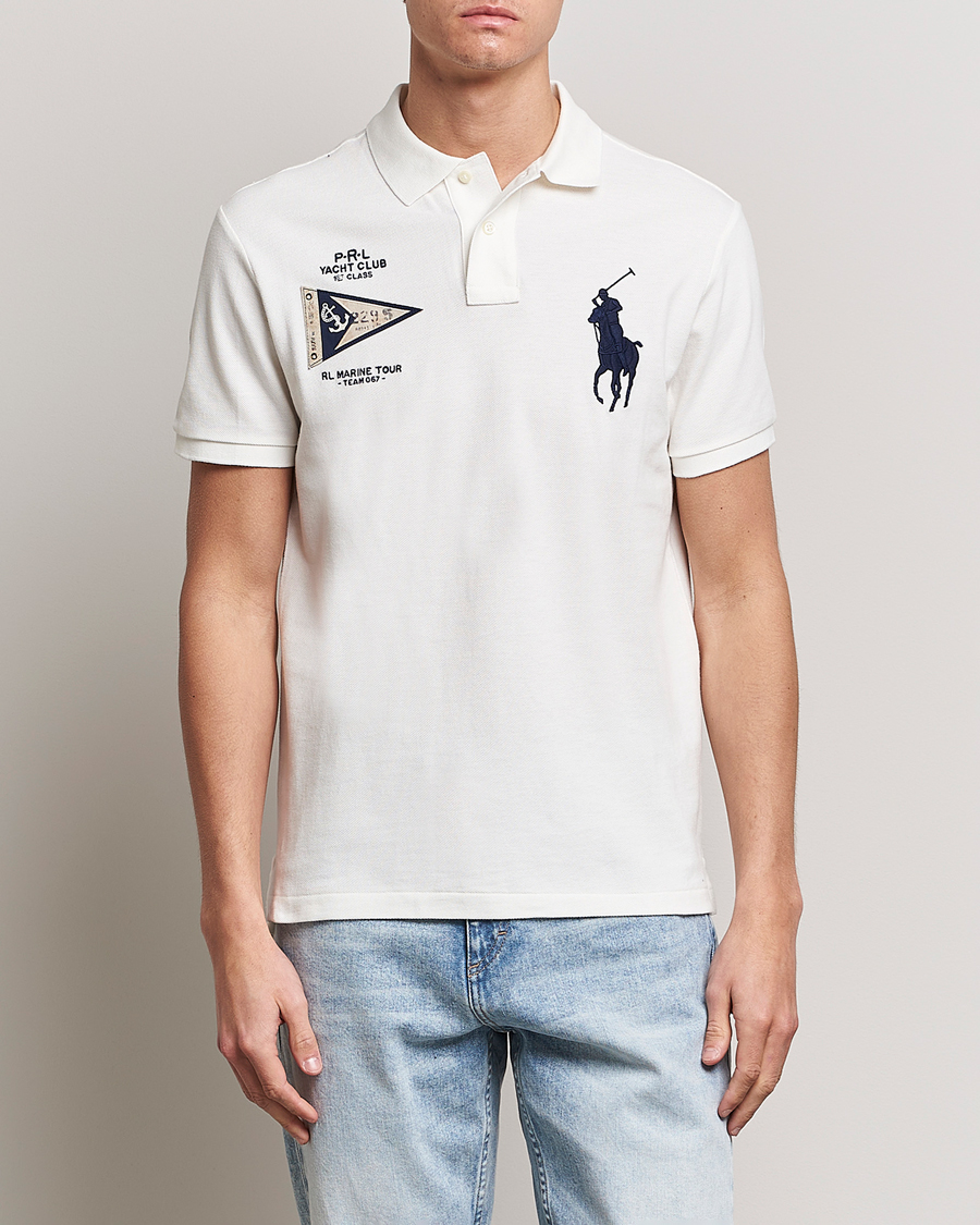 Heren | Polo's | Polo Ralph Lauren | Custom Slim Fit Regatta Polo Nevis White
