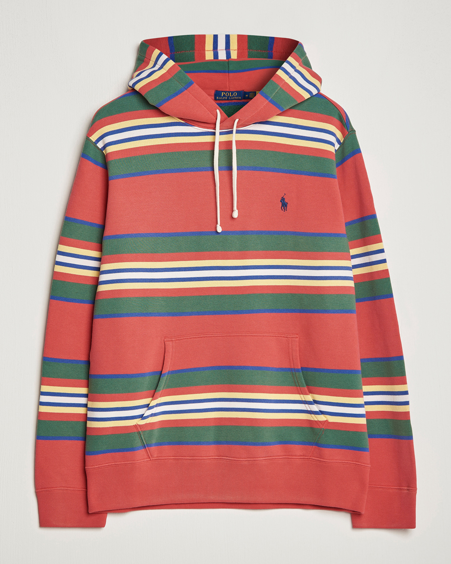 Heren | Truien | Polo Ralph Lauren | Yarn Died Fleece Striped Hoodie Multi