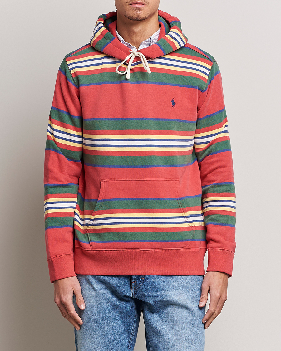 Heren | Truien | Polo Ralph Lauren | Yarn Died Fleece Striped Hoodie Multi