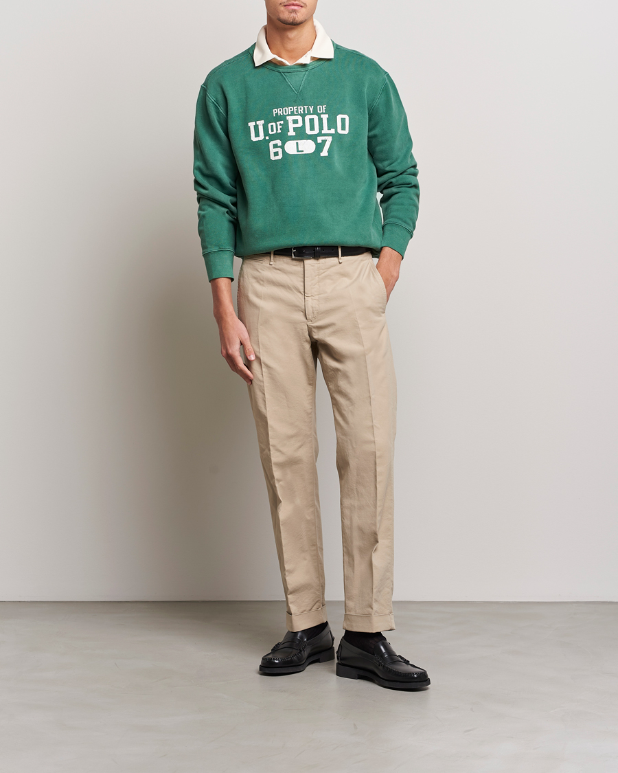 Heren | Truien | Polo Ralph Lauren | Fleece Logo Sweatshirt Washed Forest