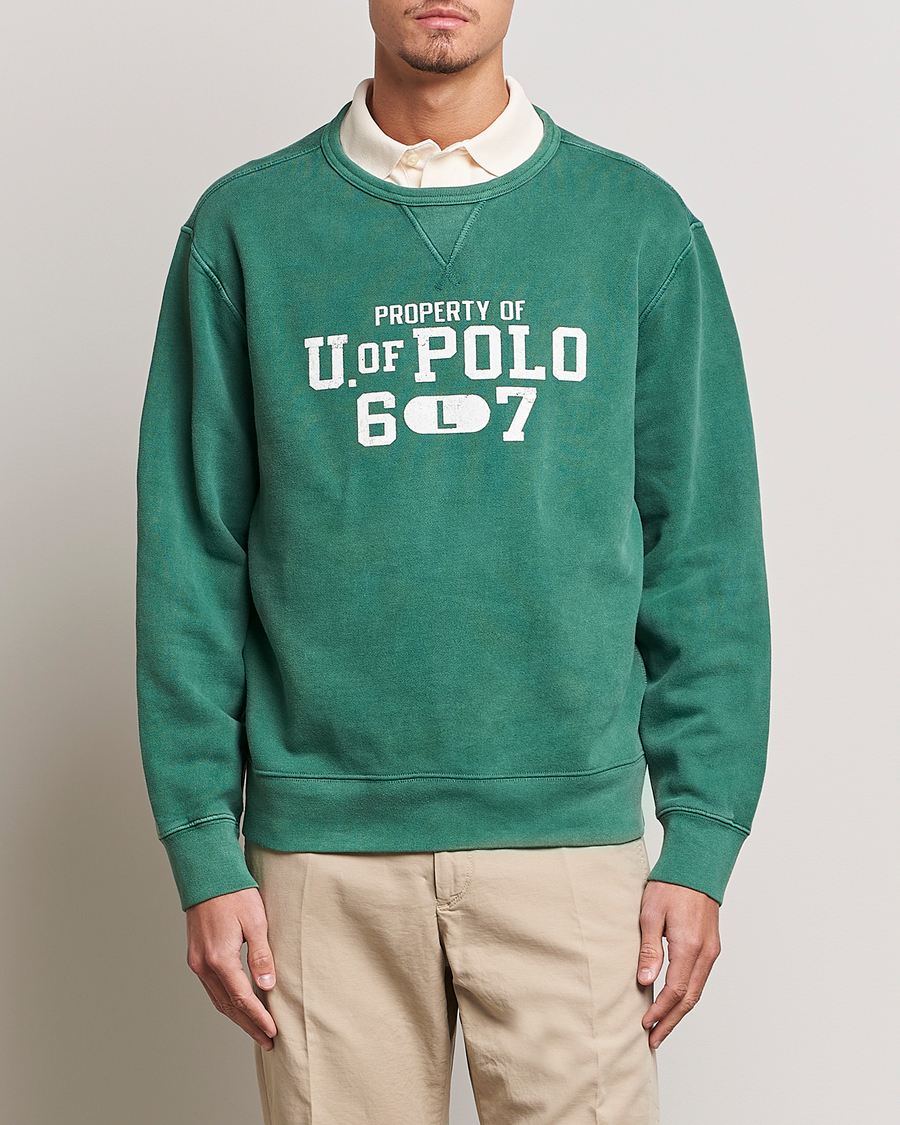 Heren | Truien | Polo Ralph Lauren | Fleece Logo Sweatshirt Washed Forest