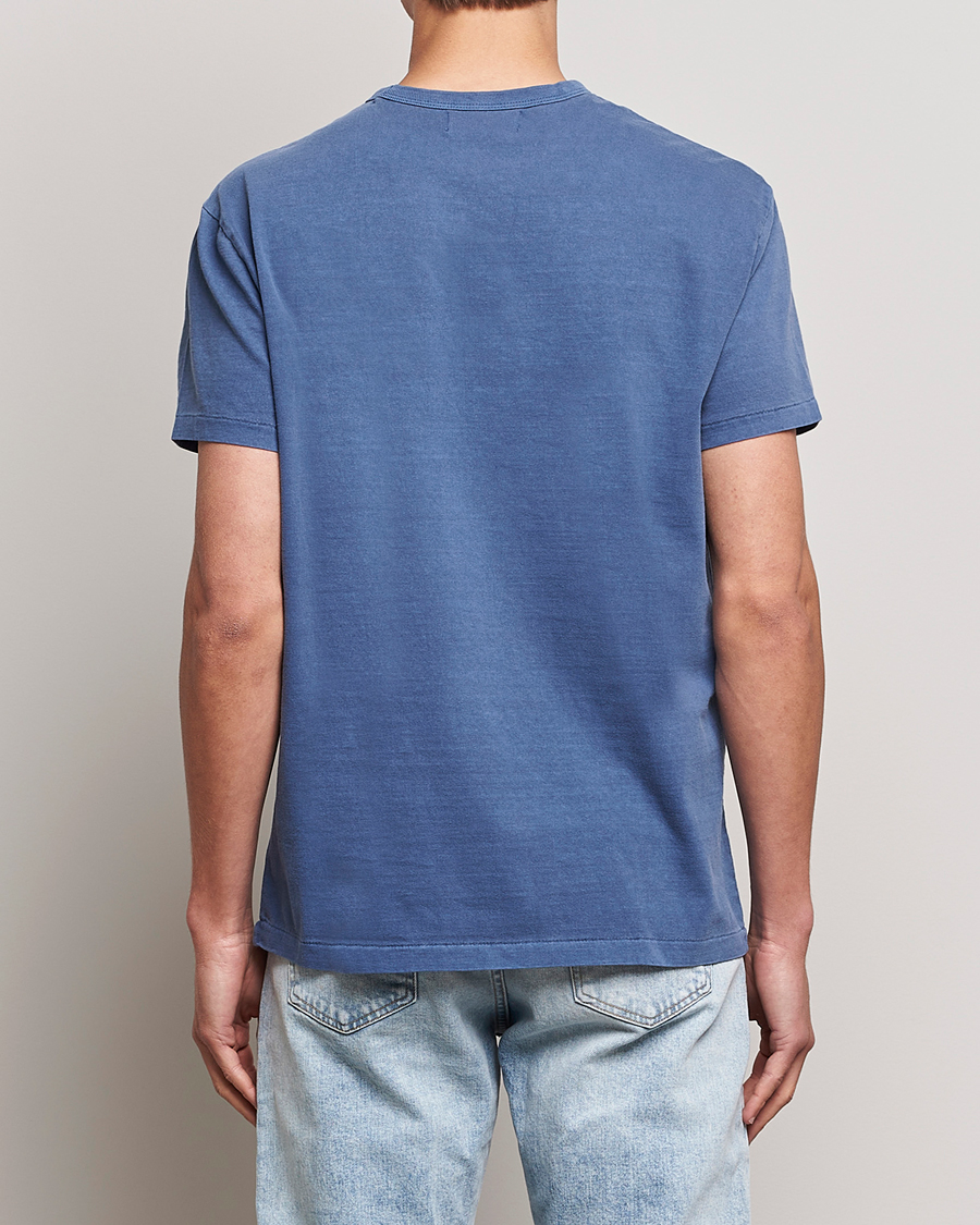 Heren | T-shirts | Polo Ralph Lauren | Graphic Logo Jerset Crew Neck T-Shirt Earth Blue