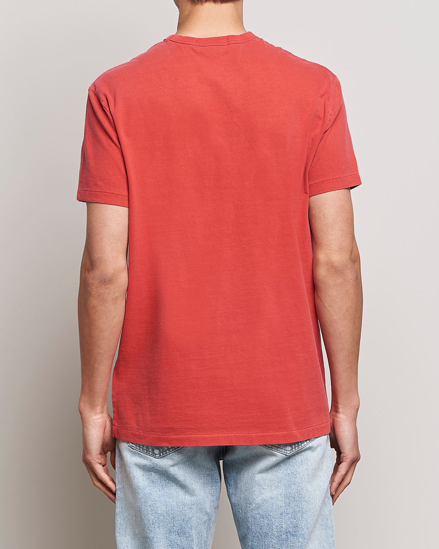 Heren | T-shirts | Polo Ralph Lauren | Graphic Logo Jerset Crew Neck T-Shirt Evening Red