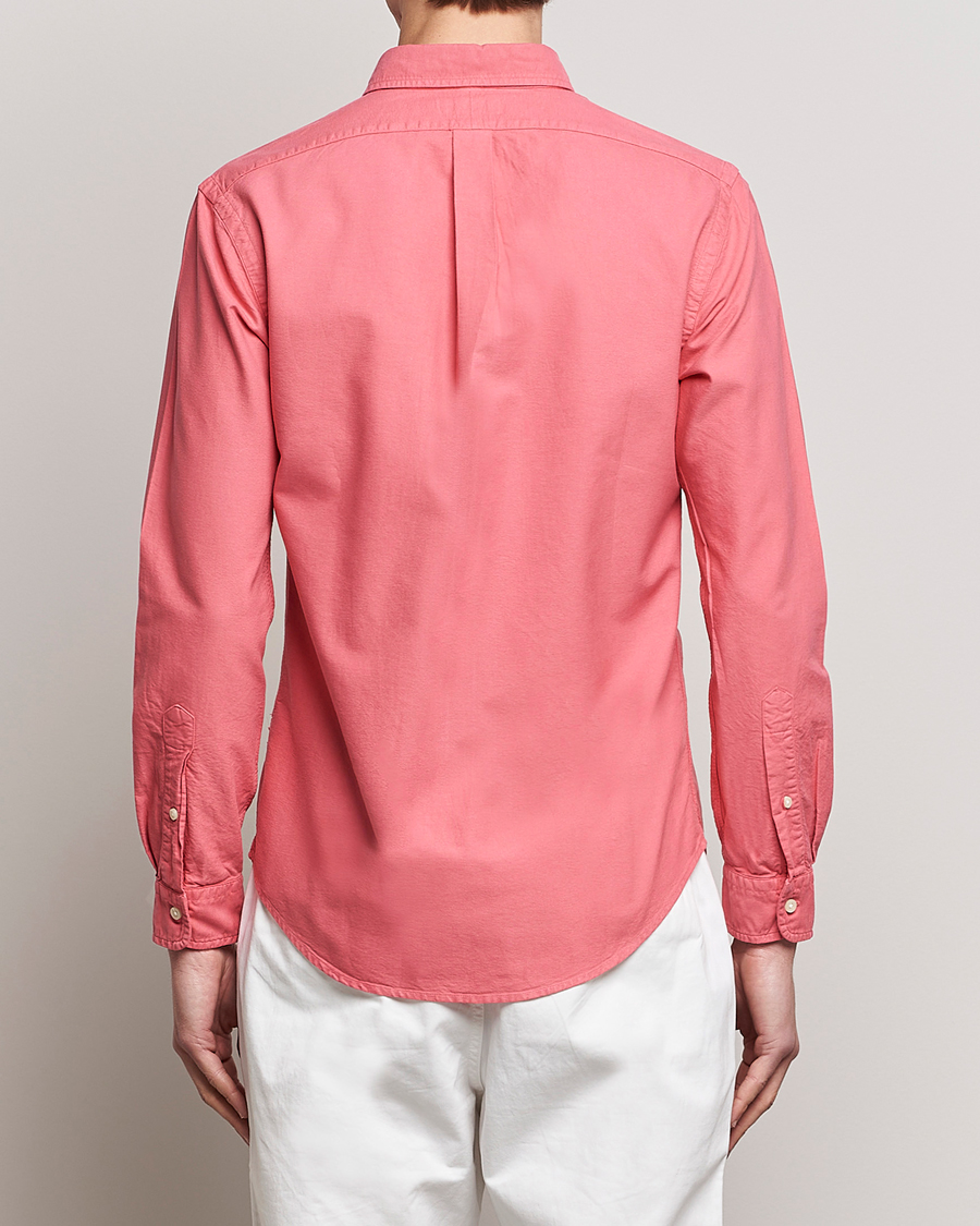 Heren | Overhemden | Polo Ralph Lauren | Slim Fit Garment Dyed Oxford Red Sky