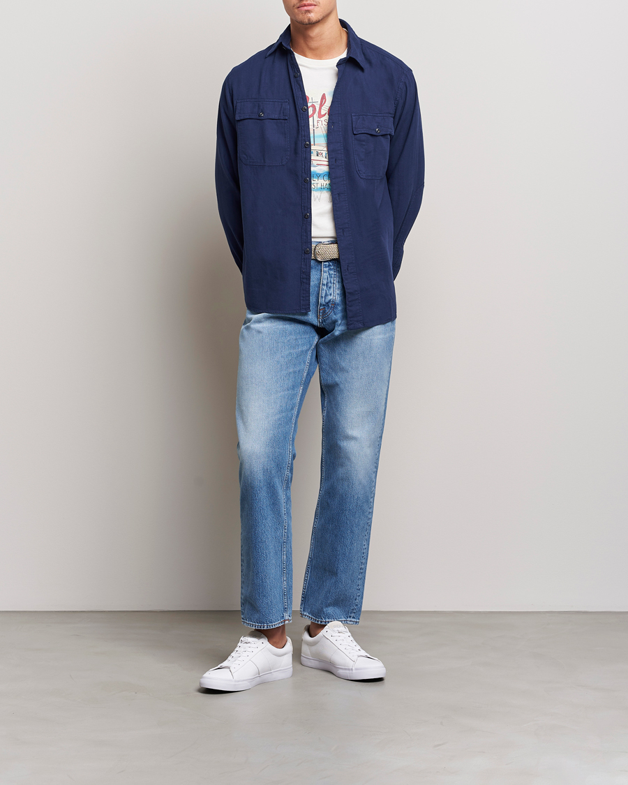Heren | Overhemden | Polo Ralph Lauren | Cotton Overshirt Newport Navy