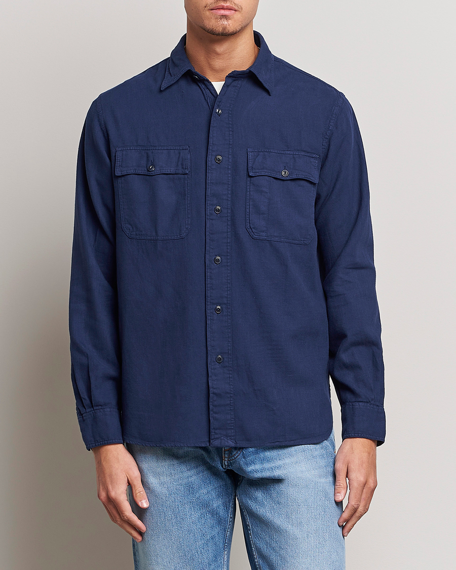 Heren | Overhemden | Polo Ralph Lauren | Cotton Overshirt Newport Navy