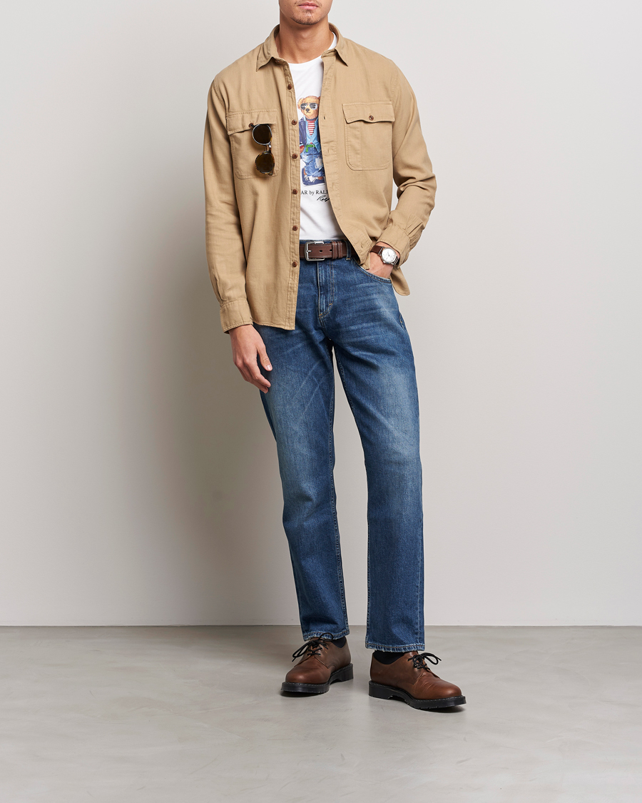 Heren | Overhemden | Polo Ralph Lauren | Cotton Overshirt Vintage Khaki