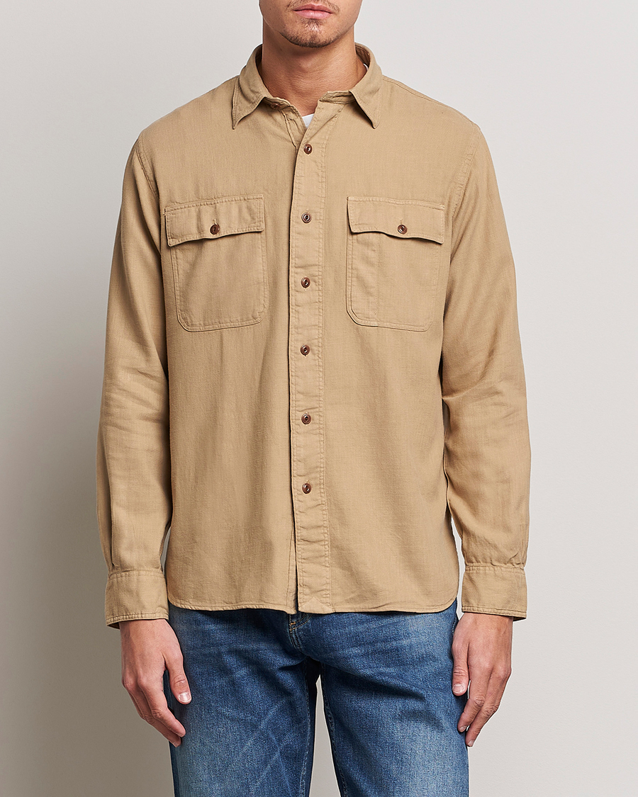 Heren | Overhemden | Polo Ralph Lauren | Cotton Overshirt Vintage Khaki