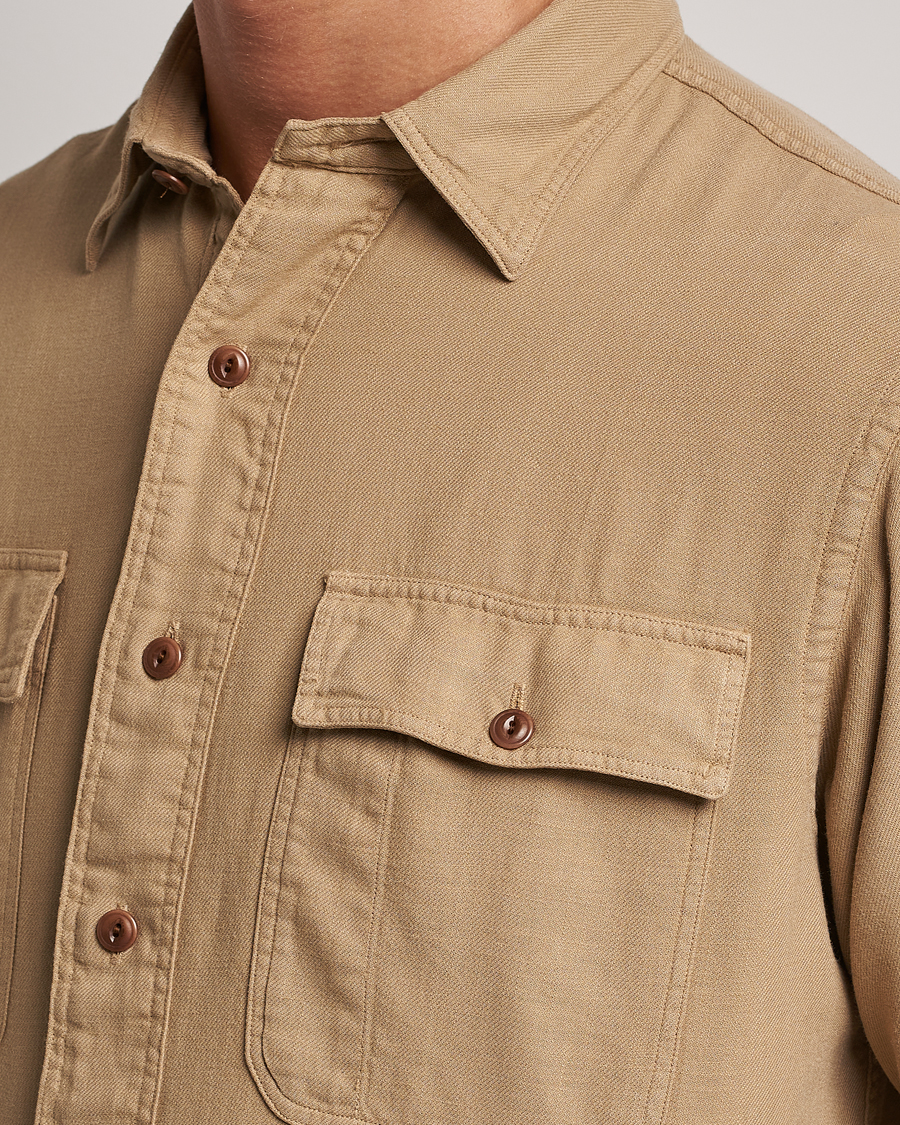 Heren | Overhemden | Polo Ralph Lauren | Cotton Overshirt Vintage Khaki