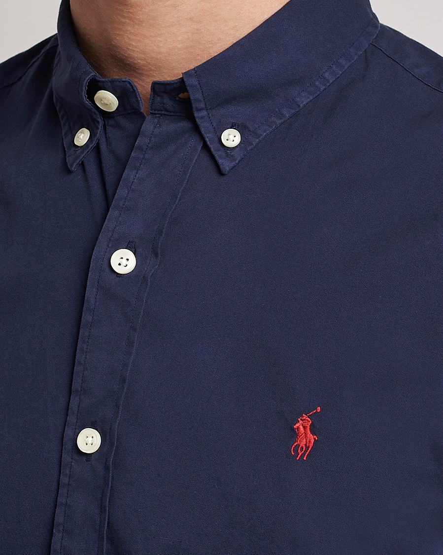 Heren | Overhemden | Polo Ralph Lauren | Slim Fit Twill Shirt Newport Navy