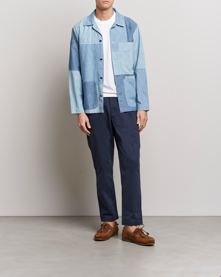 Heren | Jassen | Polo Ralph Lauren | Patchwork Denim Shirt Jacket Indigo