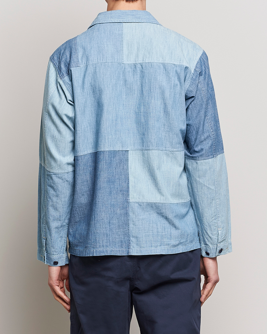 Heren | Jassen | Polo Ralph Lauren | Patchwork Denim Shirt Jacket Indigo