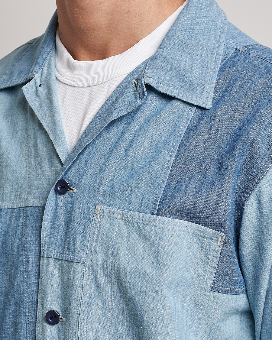 Heren | Jassen | Polo Ralph Lauren | Patchwork Denim Shirt Jacket Indigo