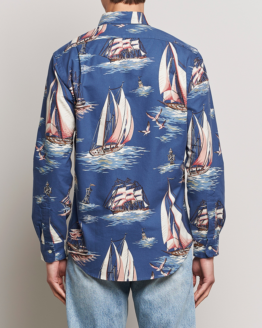 Heren | Overhemden | Polo Ralph Lauren | Printed Regatta Oxford Shirt Blue
