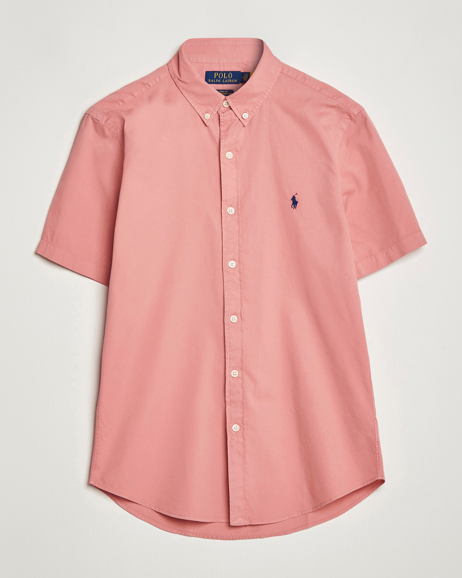 Heren | Overhemden | Polo Ralph Lauren | Twill Short Sleeve Shirt Desert Rose