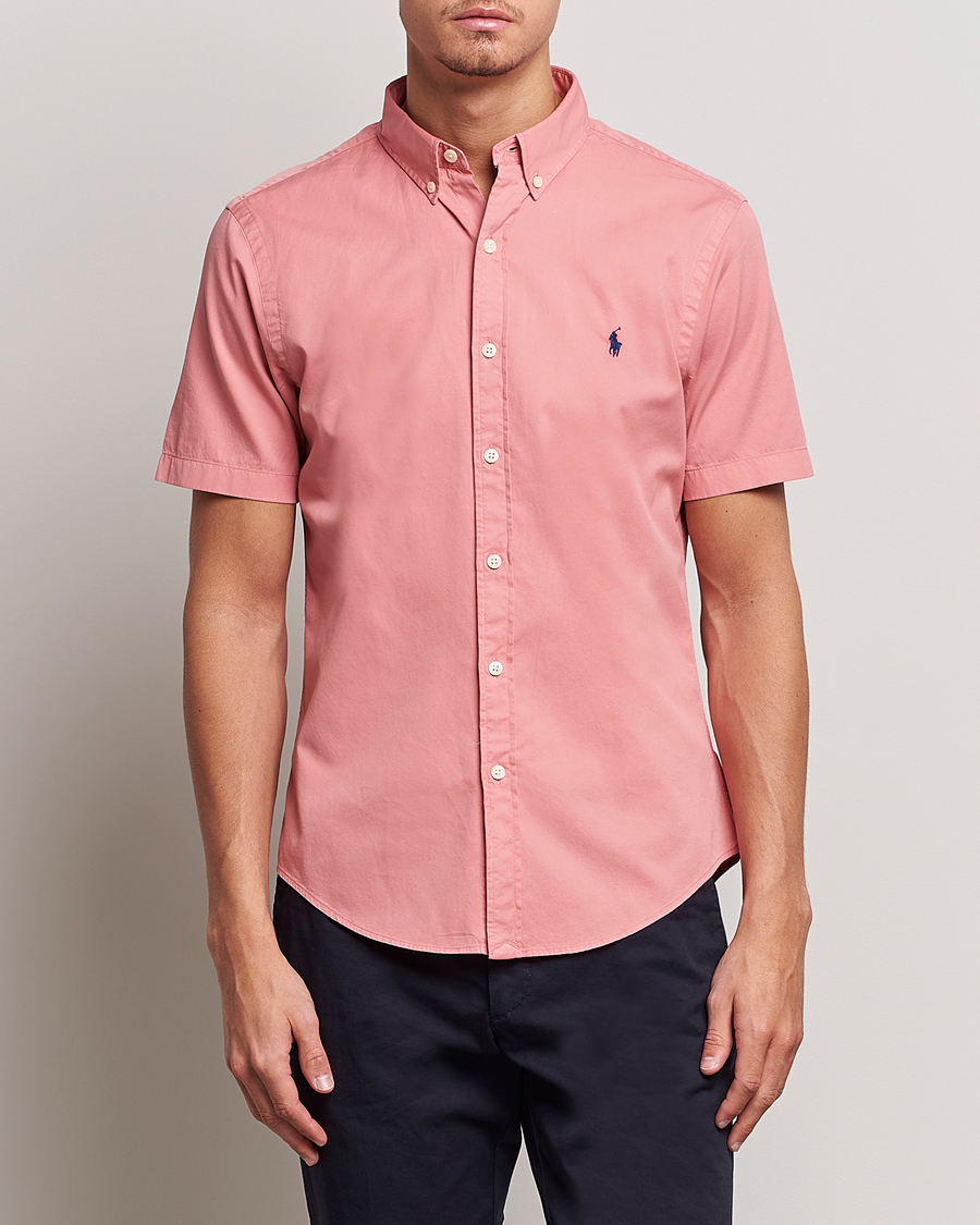 Heren | Overhemden | Polo Ralph Lauren | Twill Short Sleeve Shirt Desert Rose