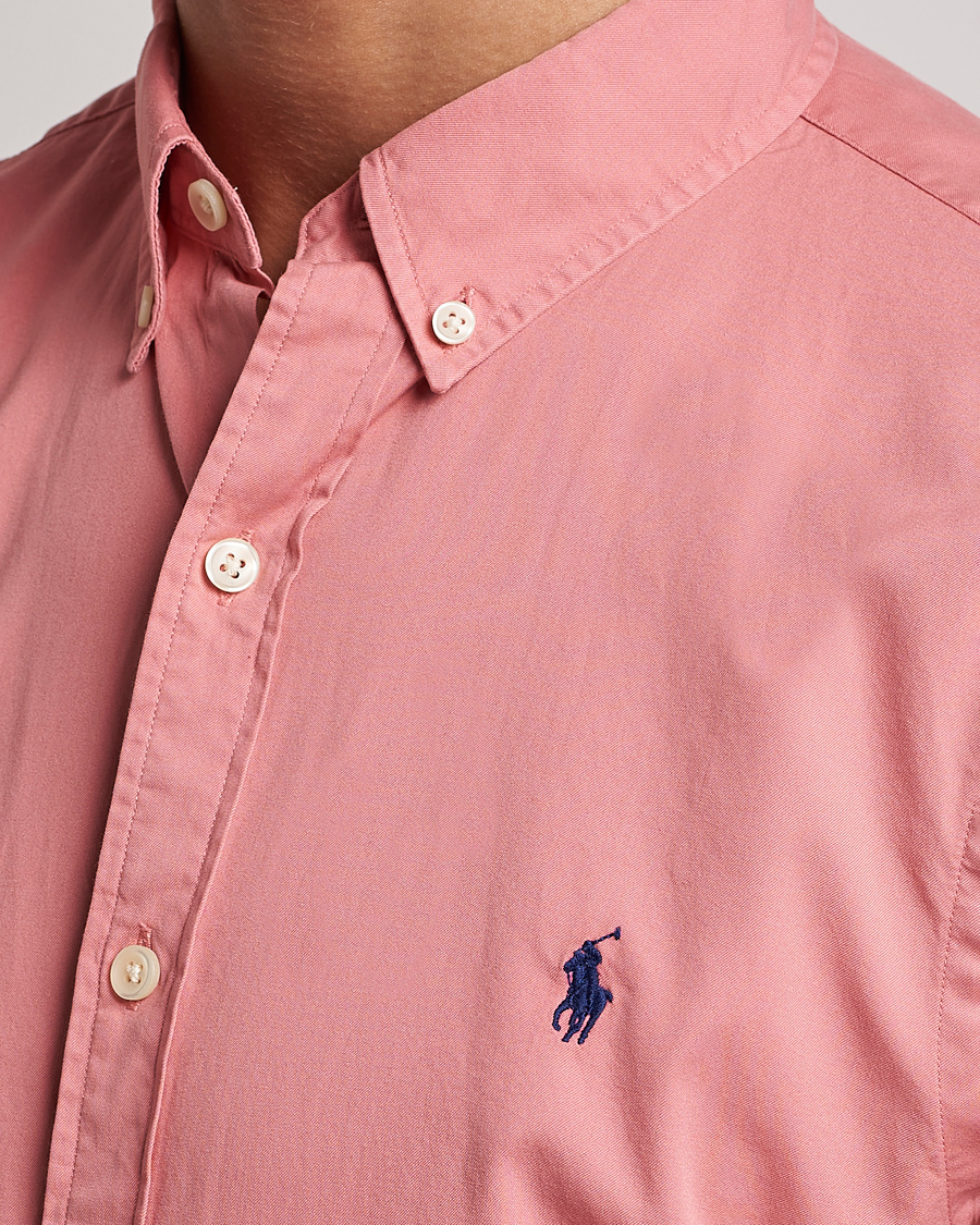 Heren | Overhemden | Polo Ralph Lauren | Twill Short Sleeve Shirt Desert Rose