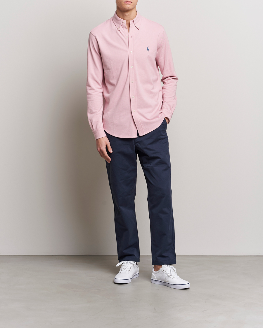 Heren | Overhemden | Polo Ralph Lauren | Featherweight Shirt Chino Pink