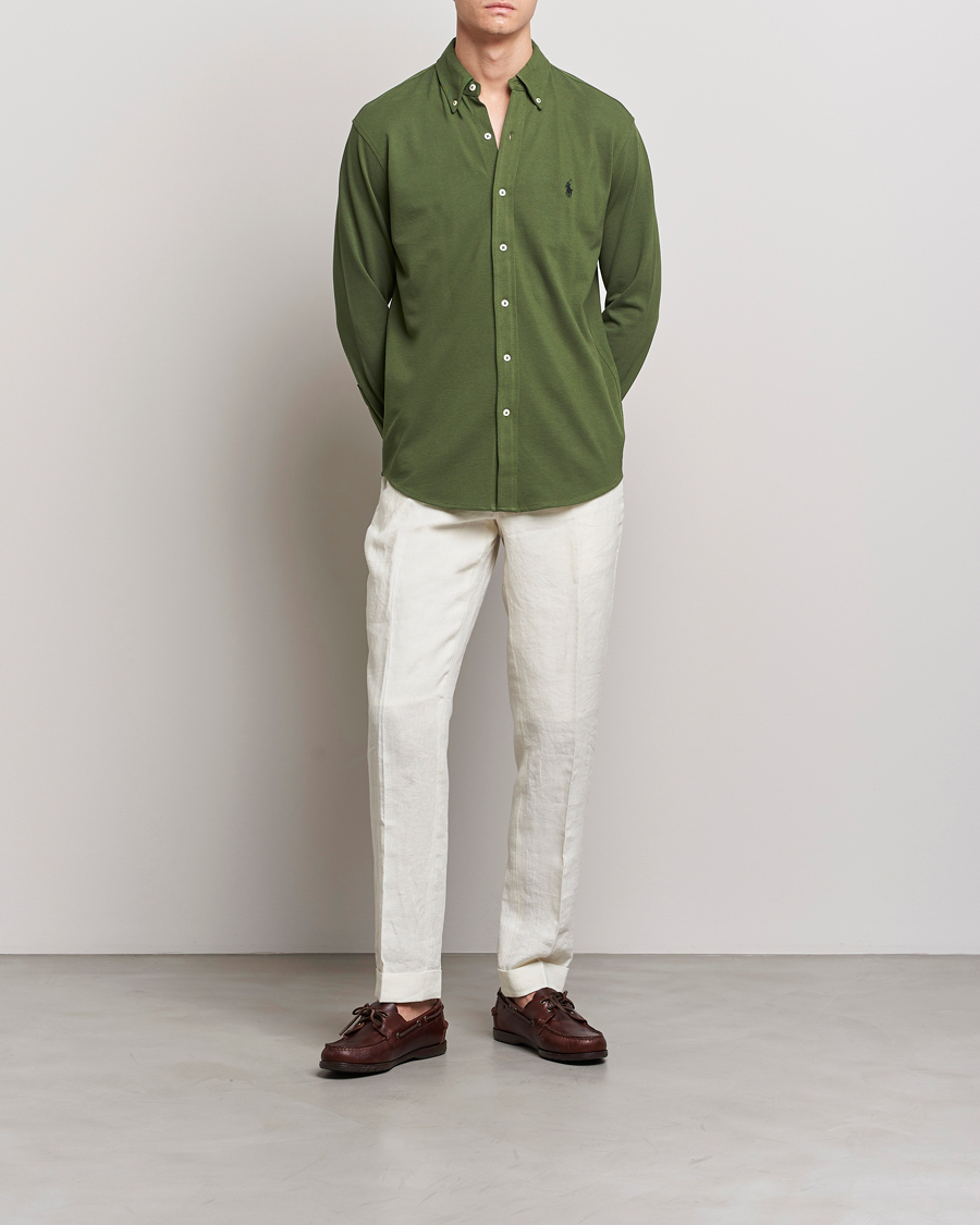 Heren | Overhemden | Polo Ralph Lauren | Featherweight Shirt Olive