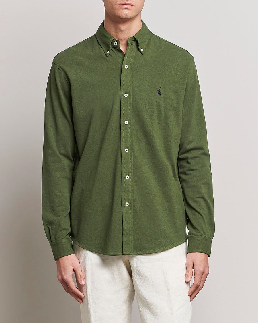Heren | Overhemden | Polo Ralph Lauren | Featherweight Shirt Olive
