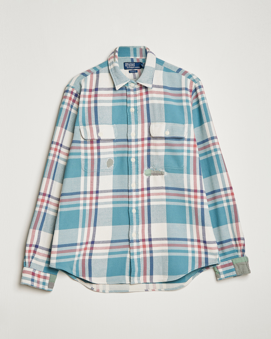 Heren | Jassen | Polo Ralph Lauren | Outdor Flannel Checked Shirt Jacket Multi