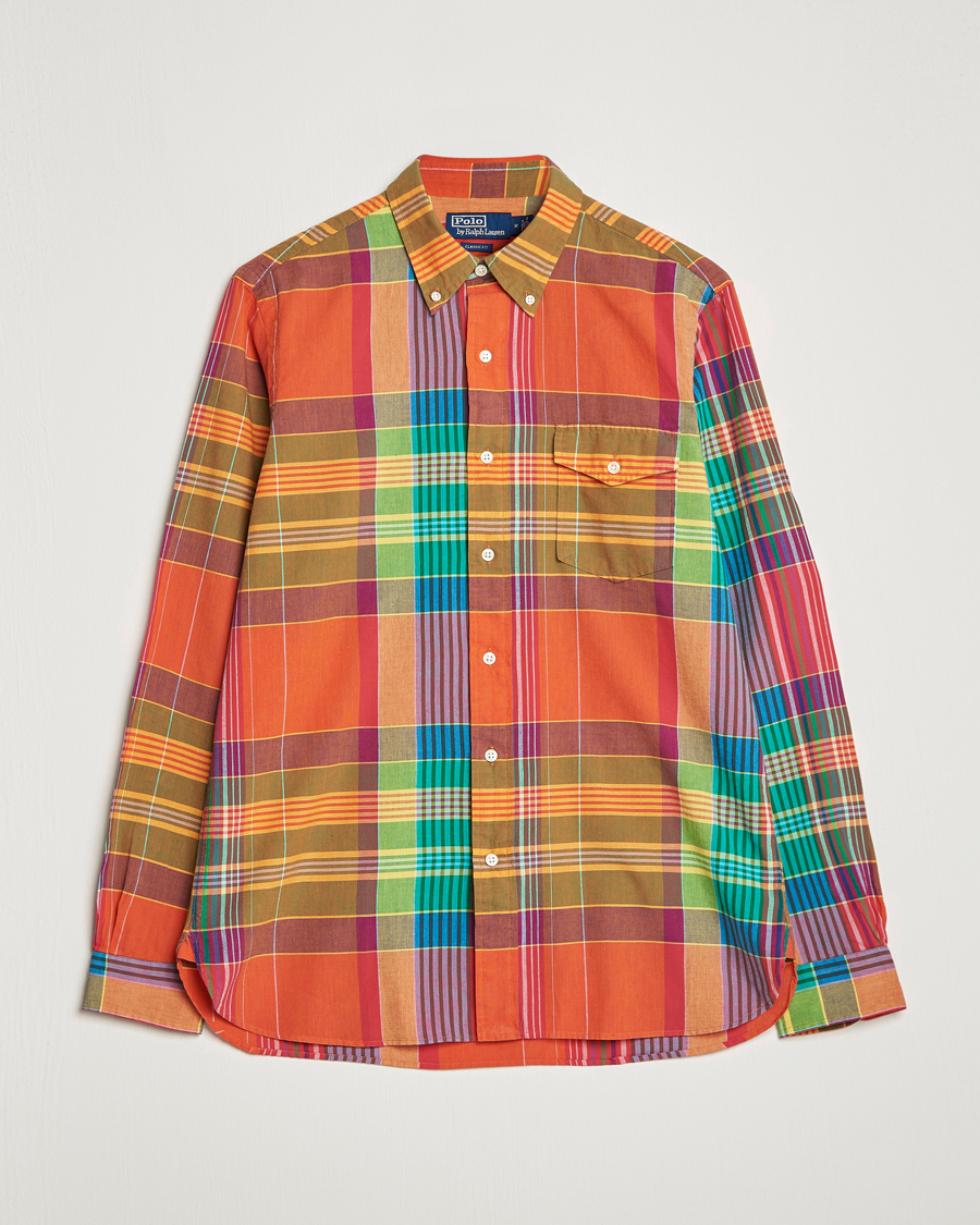 Heren | Overhemden | Polo Ralph Lauren | Classic Fit Checked Madras Shirt Multi