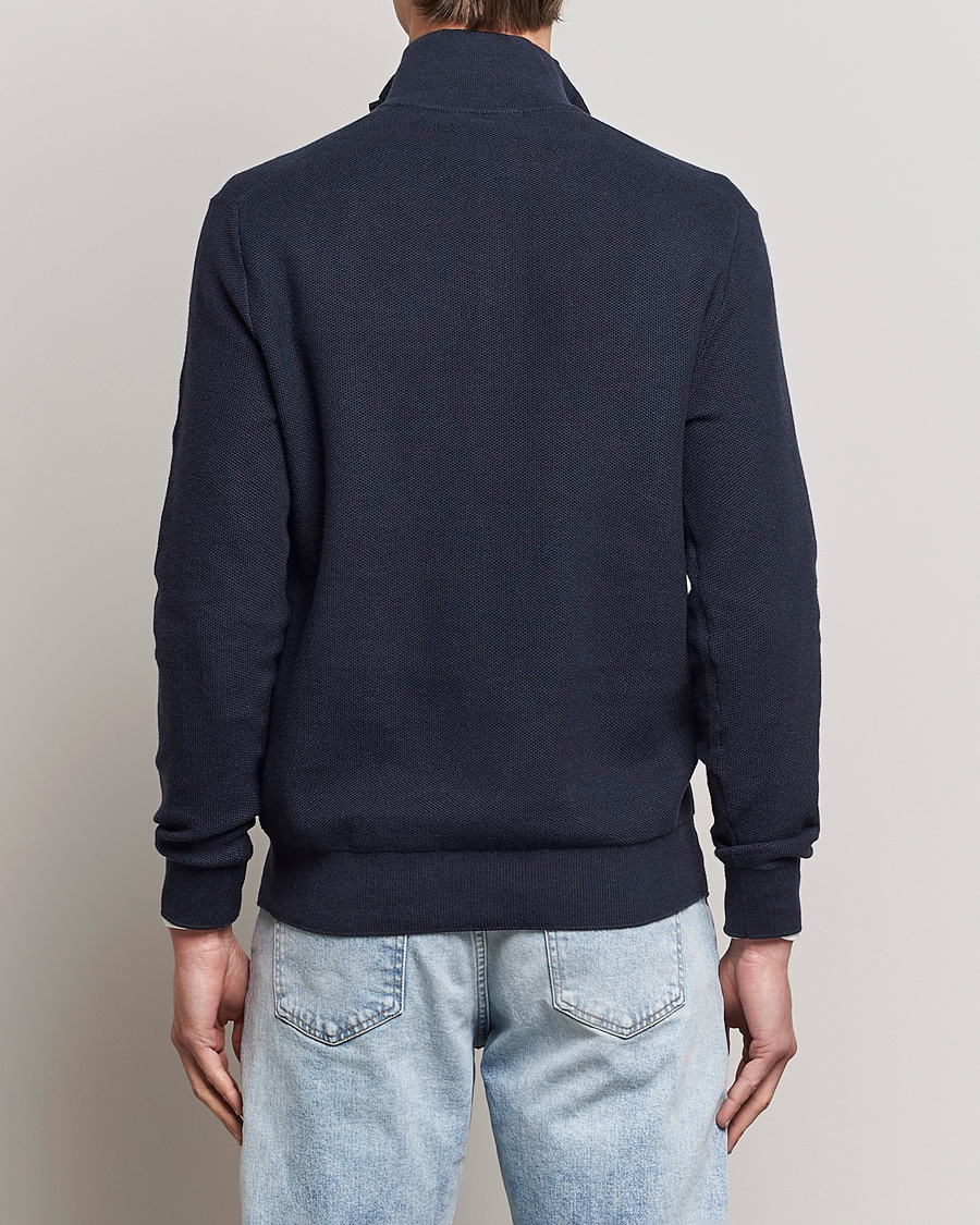Heren | Truien | Polo Ralph Lauren | Textured Half-Zip Navy Heather